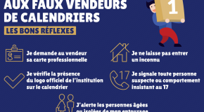 Attention aux faux vendeurs de calendriers